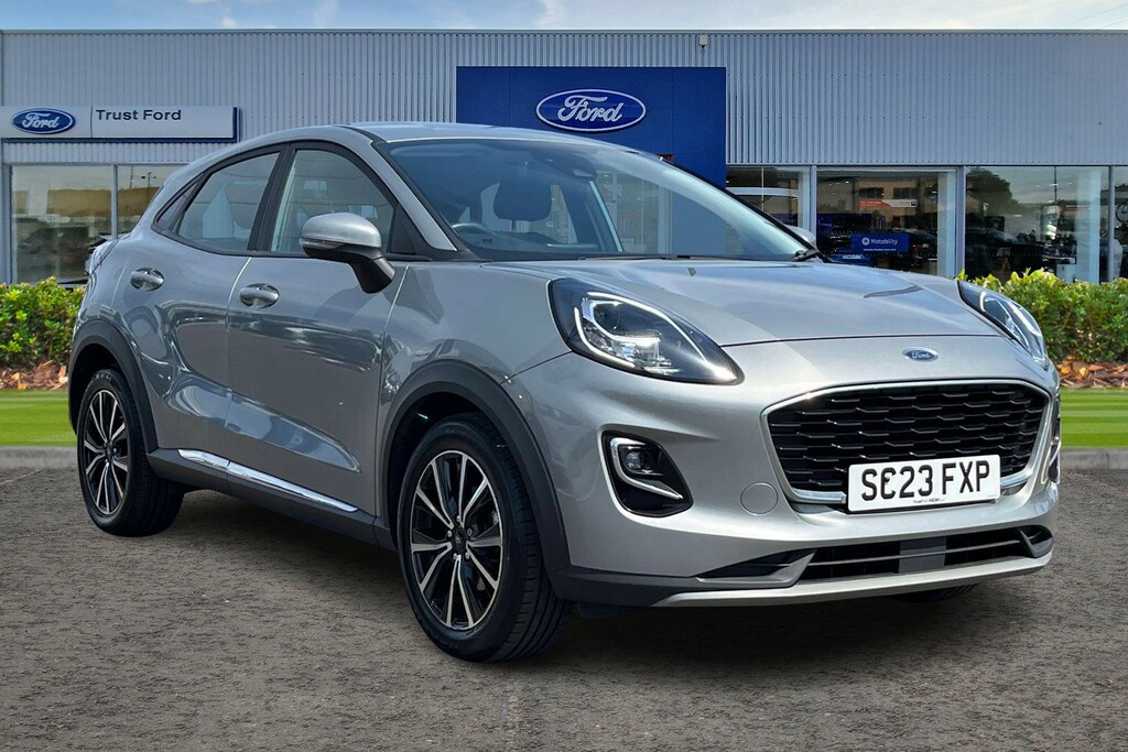 Ford Puma 1.0T Ecoboost Mhev Titanium Suv Hybrid Silver