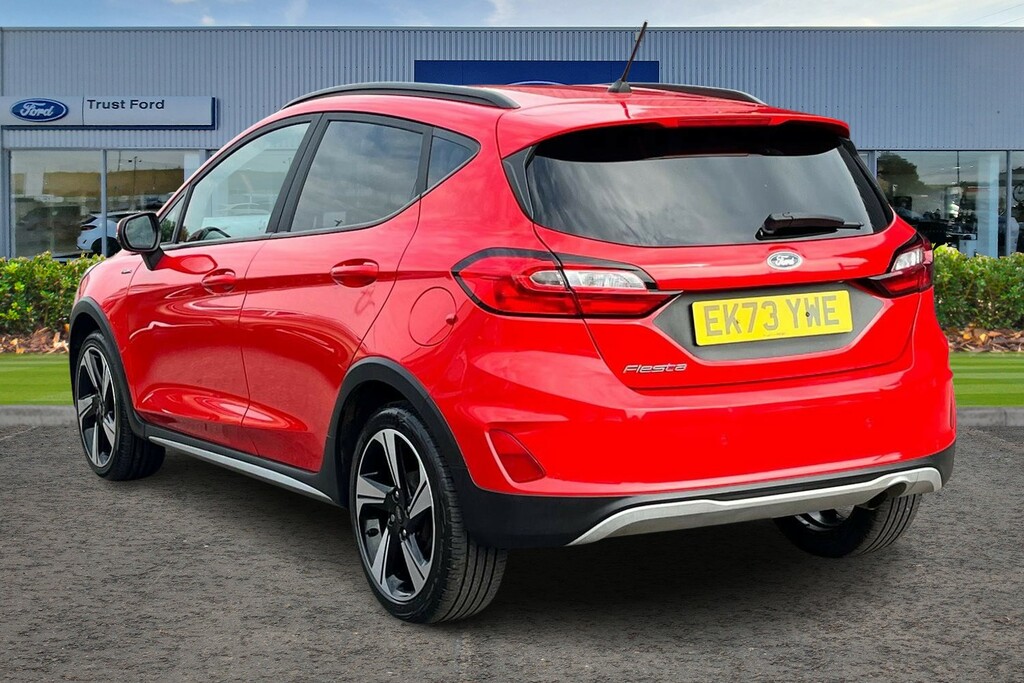 Ford Fiesta 1.0 Ecoboost Active EK73YWE Red #2