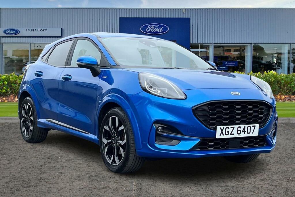 Ford Puma 1.0T Ecoboost Mhev St-line X Suv Hybrid Blue