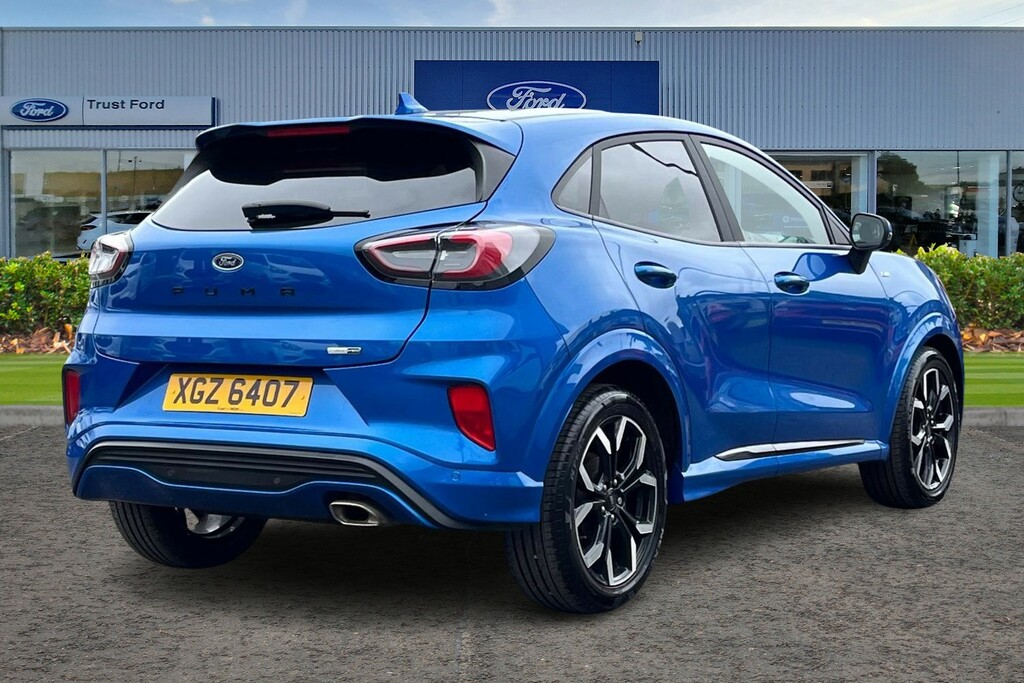 Ford Puma 1.0 Ecoboost Hybrid Mhev St-line X Dct Blue #4