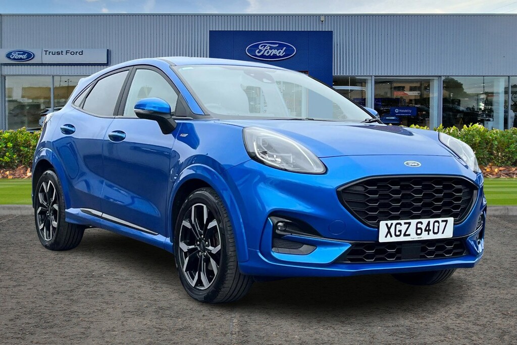 Ford Puma 1.0 Ecoboost Hybrid Mhev St-line X Dct Blue