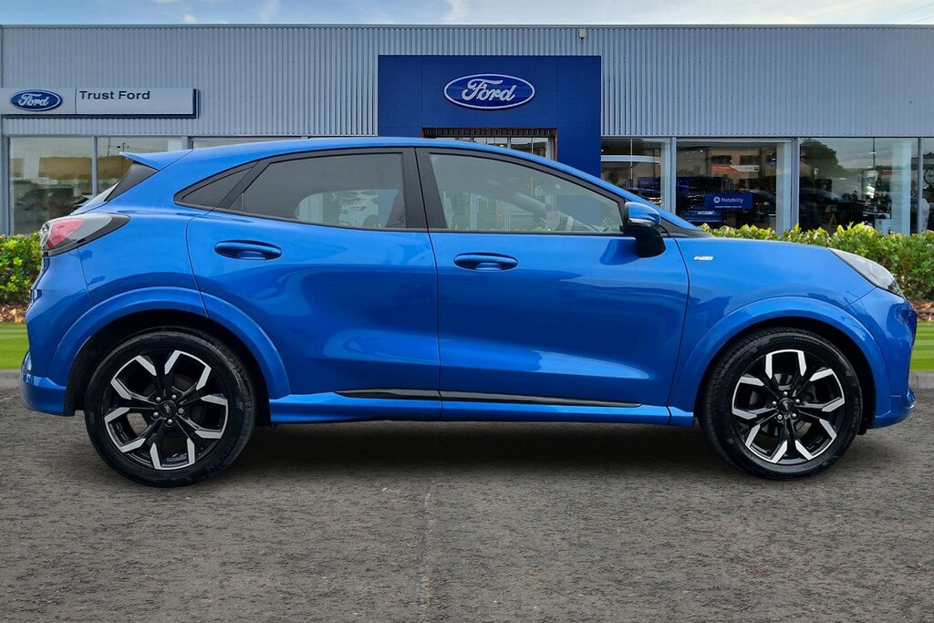Ford Puma 1.0 Ecoboost Hybrid Mhev St-line X Dct Blue #3