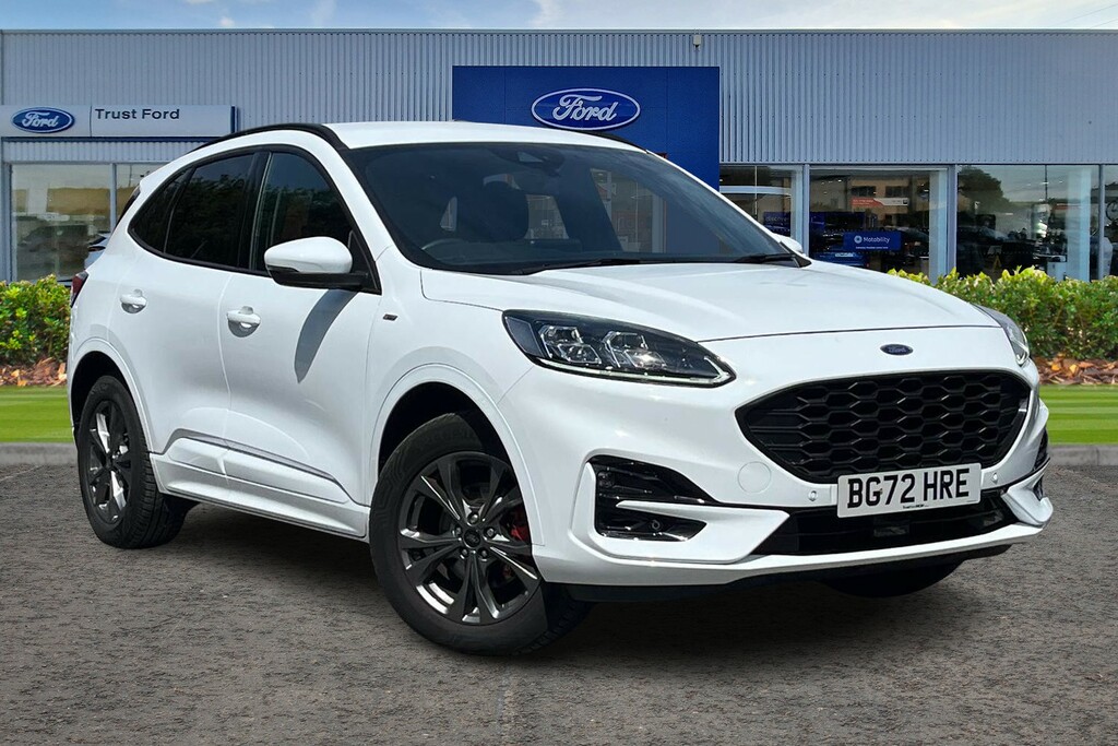 Ford Kuga 2.0 Ecoblue 190 St-line Edition Awd Digit BG72HRE White