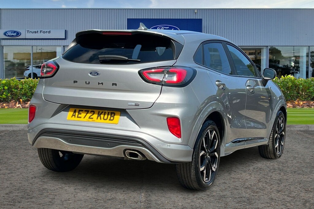 Ford Puma 1.0 Ecoboost Hybrid Mhev 155 St-line X AE72KUB Silver #4