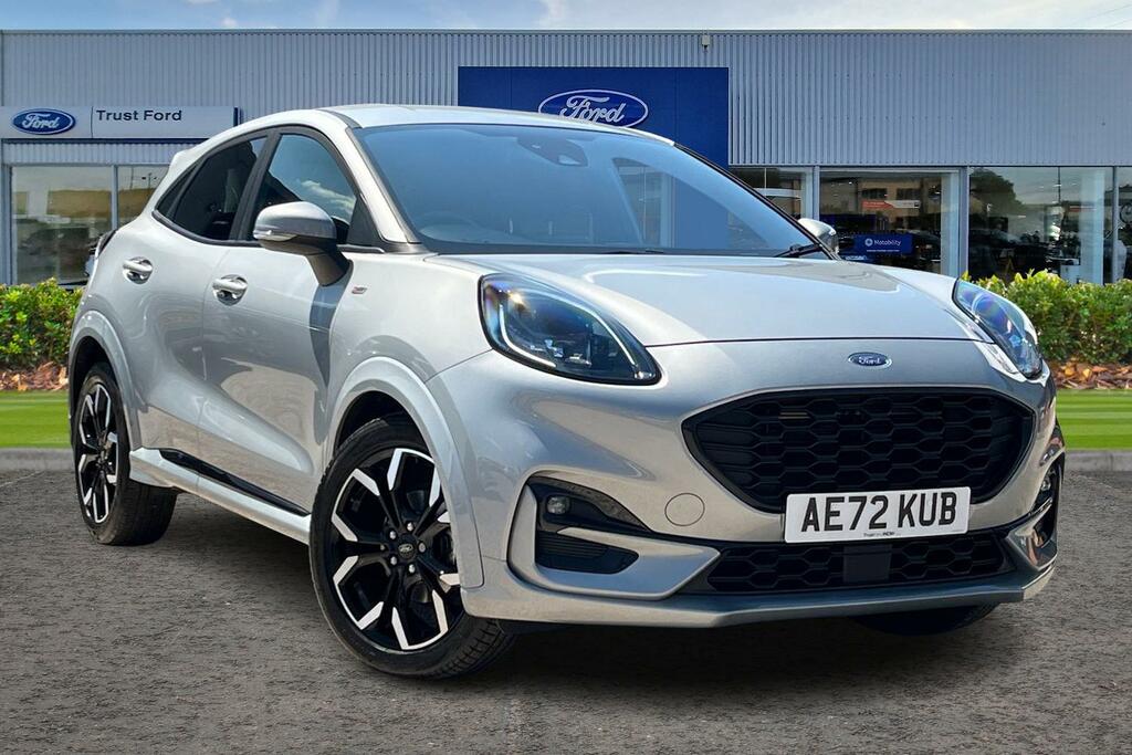 Ford Puma 1.0 Ecoboost Hybrid Mhev 155 St-line X Silver