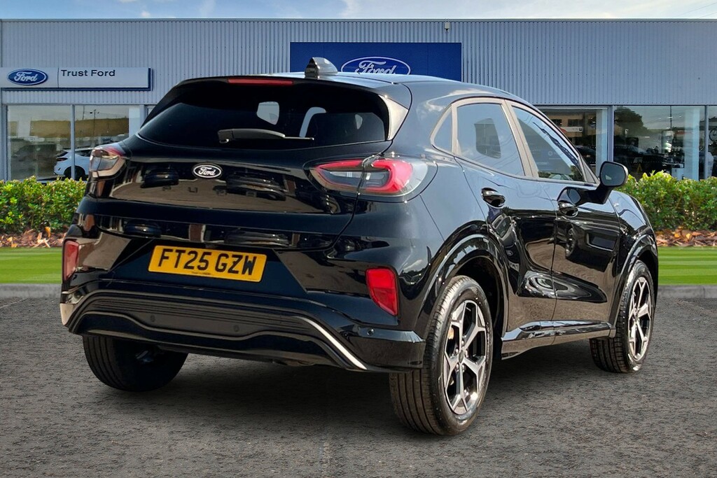 Ford Puma 1.0 Ecoboost Hybrid Mhev St-line FT25GZW Black #4