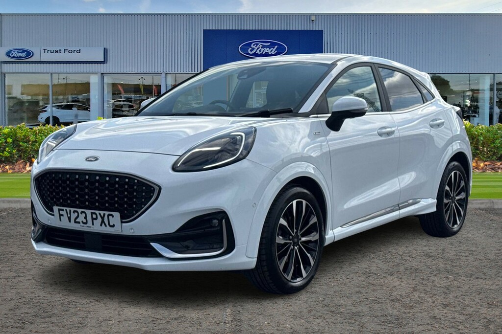 Ford Puma 1.0 Ecoboost Hybrid Mhev St-line Vignale FV23PXC White #5