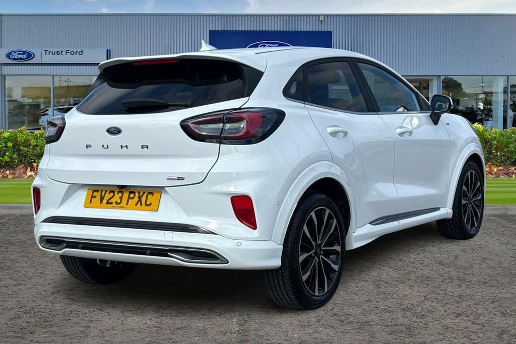 Ford Puma 1.0 Ecoboost Hybrid Mhev St-line Vignale FV23PXC White #4