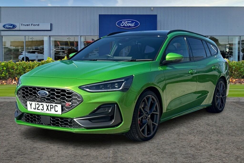 Ford Focus 2.3 Ecoboost St 5Dr- With Panoramic Glass Roof YJ23XPC Green #5