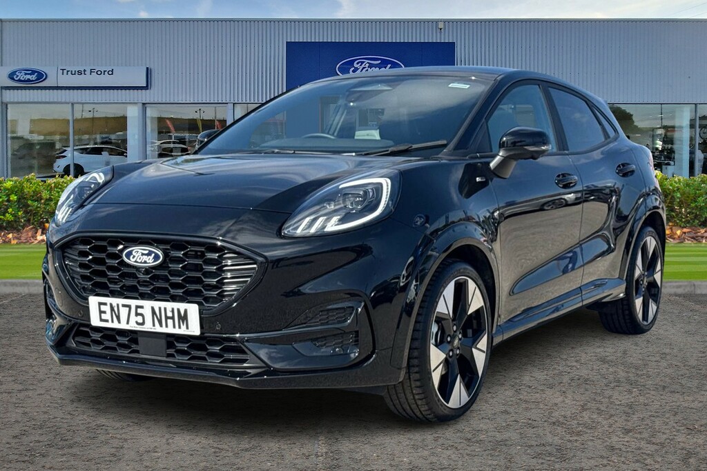 Ford Puma 1.0 Ecoboost Hybrid Mhev 155 St-line X Dct 5Dr- Wi EN75NHM Black #5