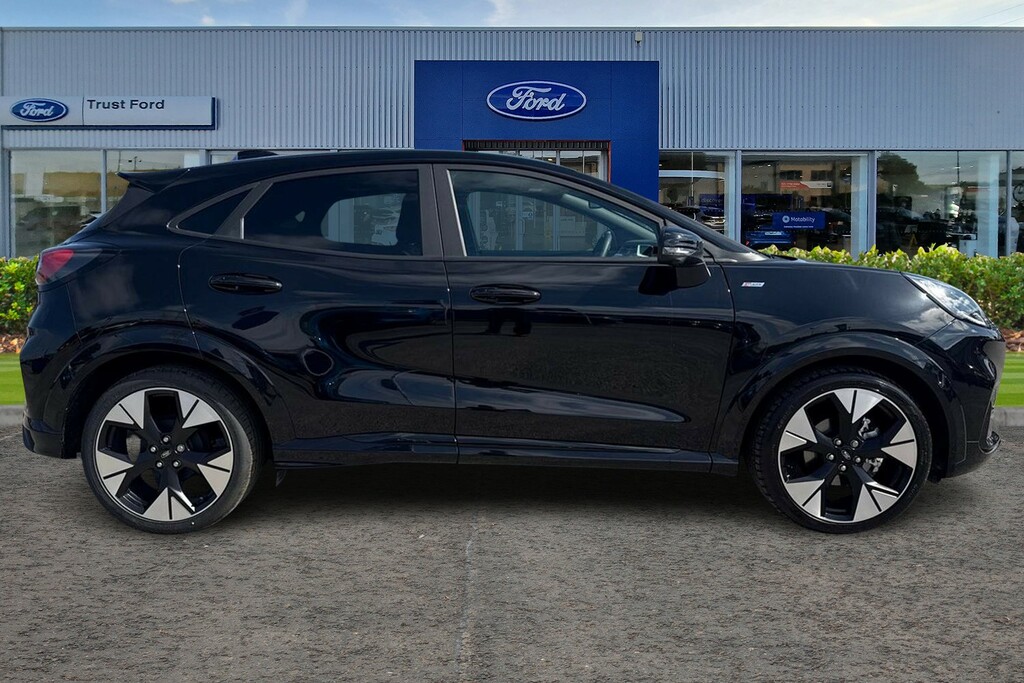 Ford Puma 1.0 Ecoboost Hybrid Mhev 155 St-line X Dct 5Dr- Wi EN75NHM Black #3