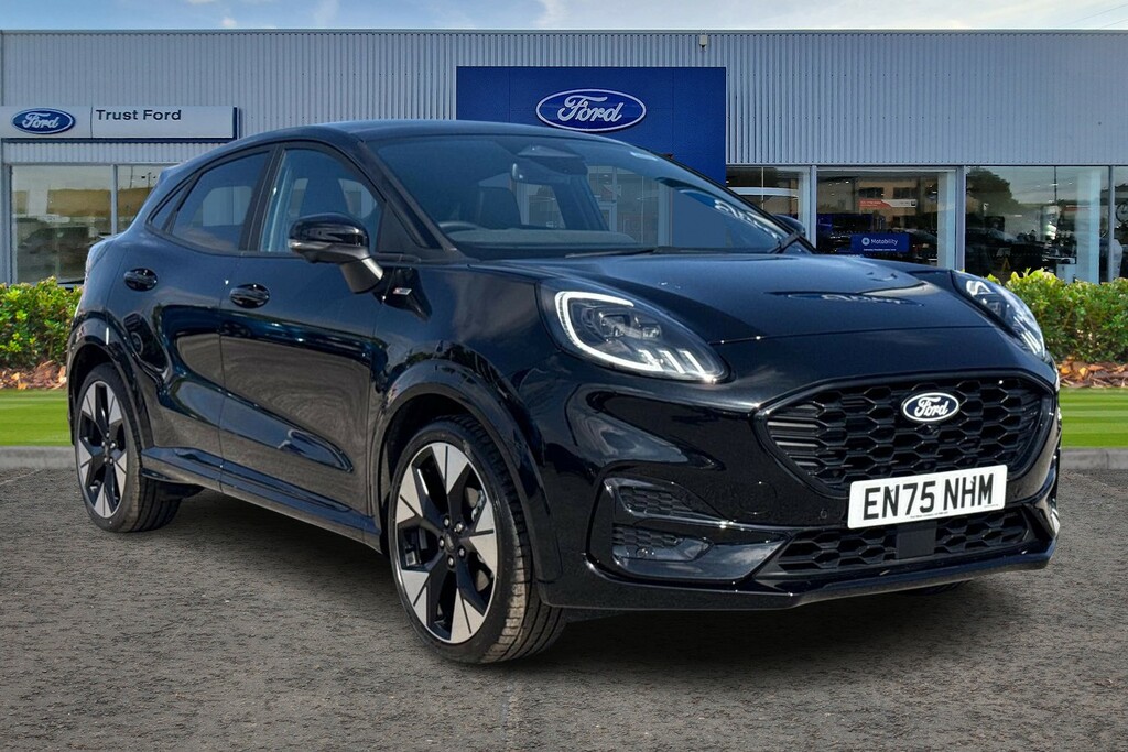 Ford Puma 1.0 Ecoboost Hybrid Mhev 155 St-line X Dct 5Dr- Wi Black