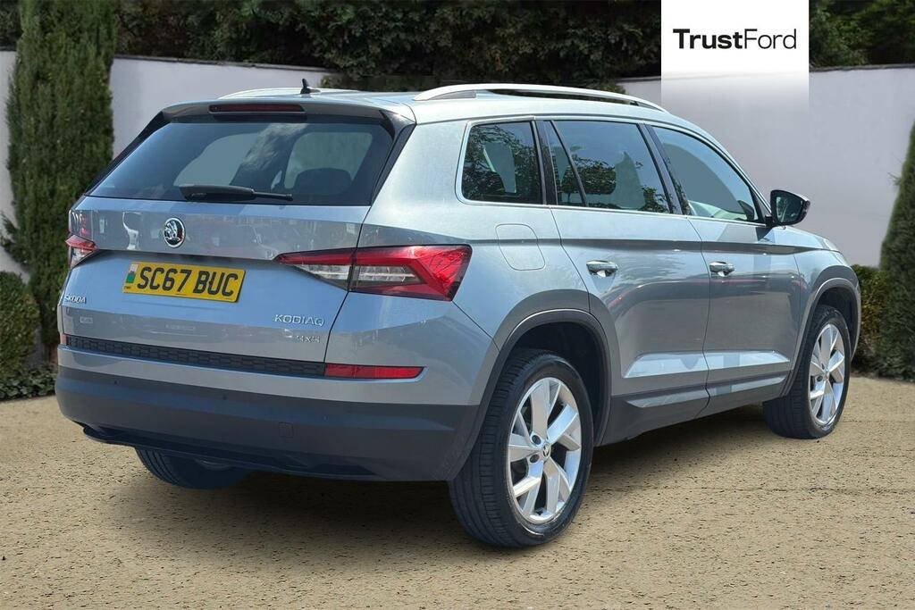 Skoda Kodiaq 2.0 Tdi Edition 4X4 Dsg 7 Seat With Park Ass Silver #4