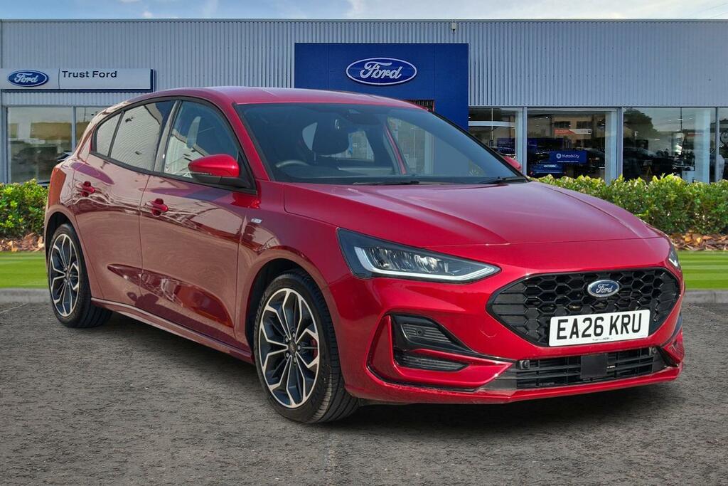 Ford Focus 1.0T Ecoboost Mhev St-line X Hatchback Red