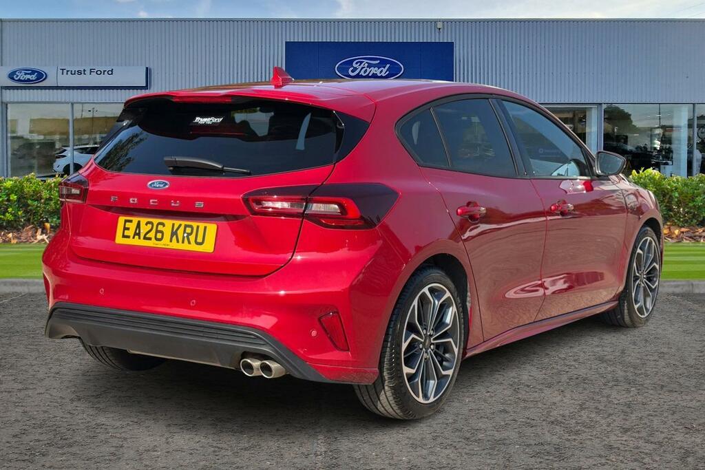 Ford Focus 1.0T Ecoboost Mhev St-line X Hatchback EA26KRU Red #4