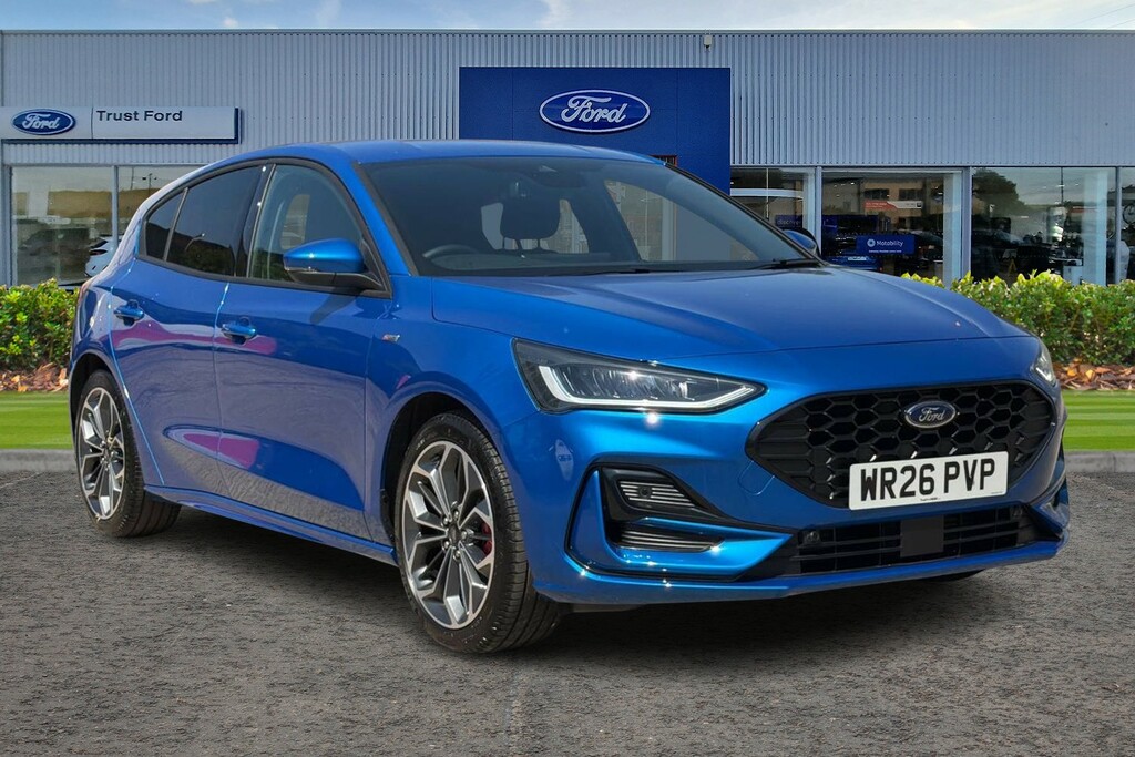 Ford Focus 1.0T Ecoboost Mhev St-line X Hatchback Blue