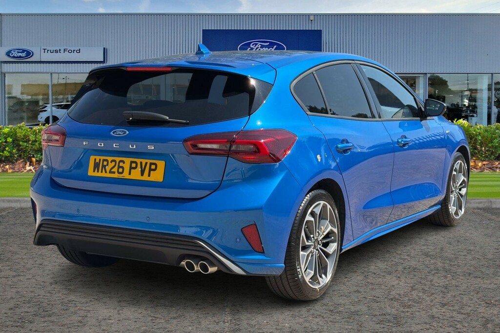 Ford Focus 1.0T Ecoboost Mhev St-line X Hatchback WR26PVP Blue #4