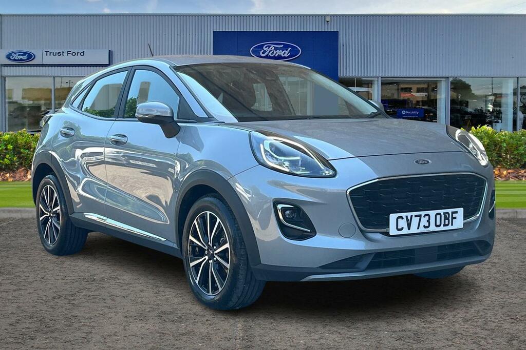 Ford Puma 1.0 Ecoboost Hybrid Mhev Titanium Dct Silver