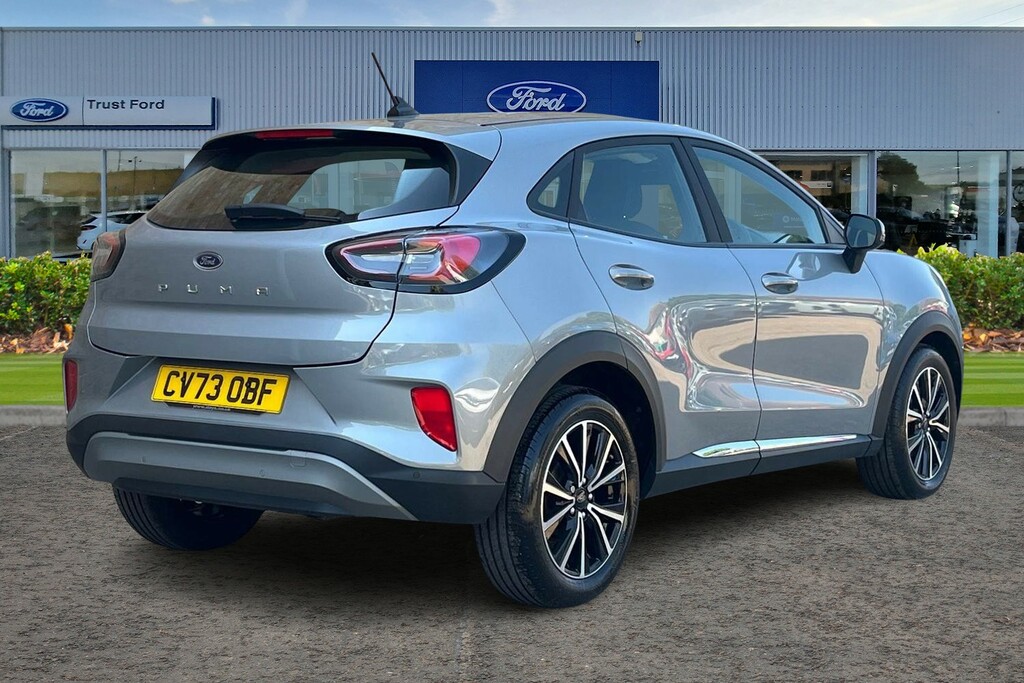 Ford Puma 1.0 Ecoboost Hybrid Mhev Titanium Dct CV73OBF Silver #4