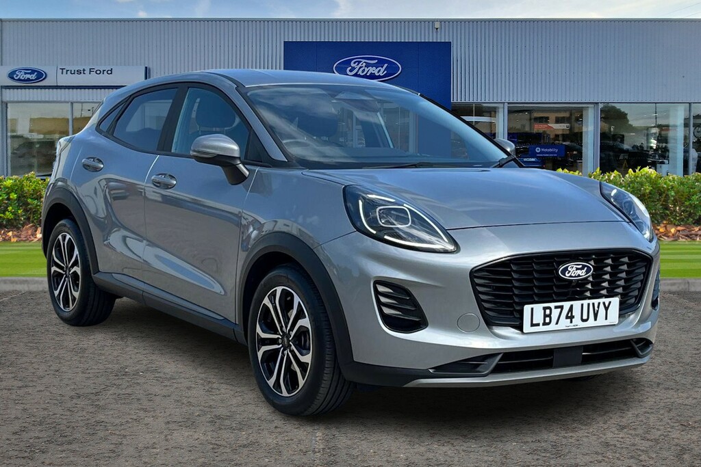 Ford Puma 1.0T Ecoboost Mhev Titanium Suv Hybrid Silver