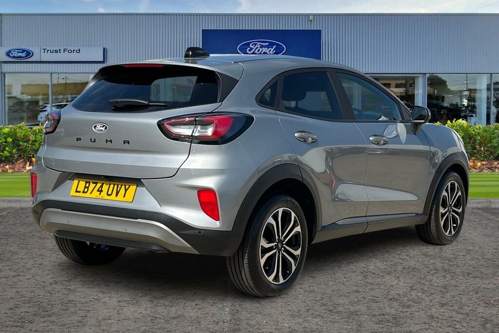 Ford Puma 1.0T Ecoboost Mhev Titanium Suv Hybrid LB74UVY Silver #4