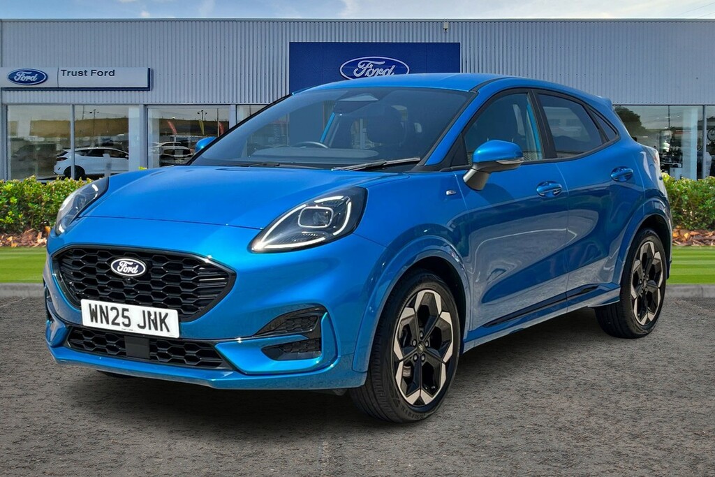 Ford Puma 1.0T Ecoboost Mhev St-line X Suv Hybrid WN25JNK Blue #5