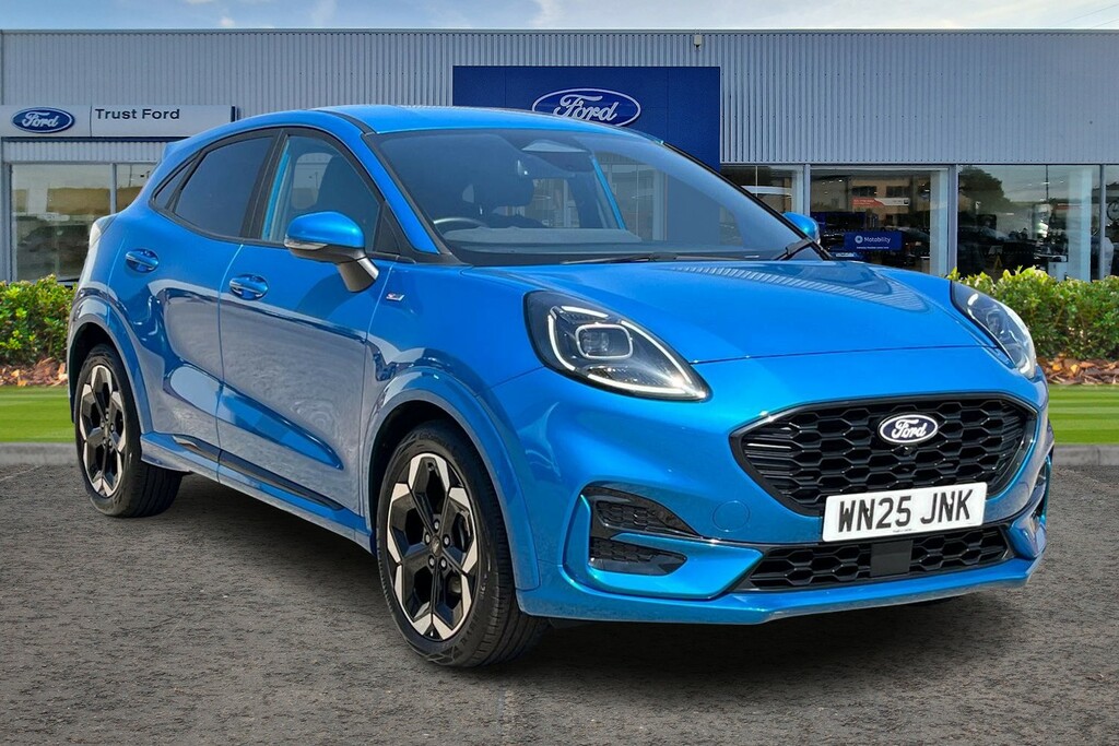 Ford Puma 1.0T Ecoboost Mhev St-line X Suv Hybrid Blue