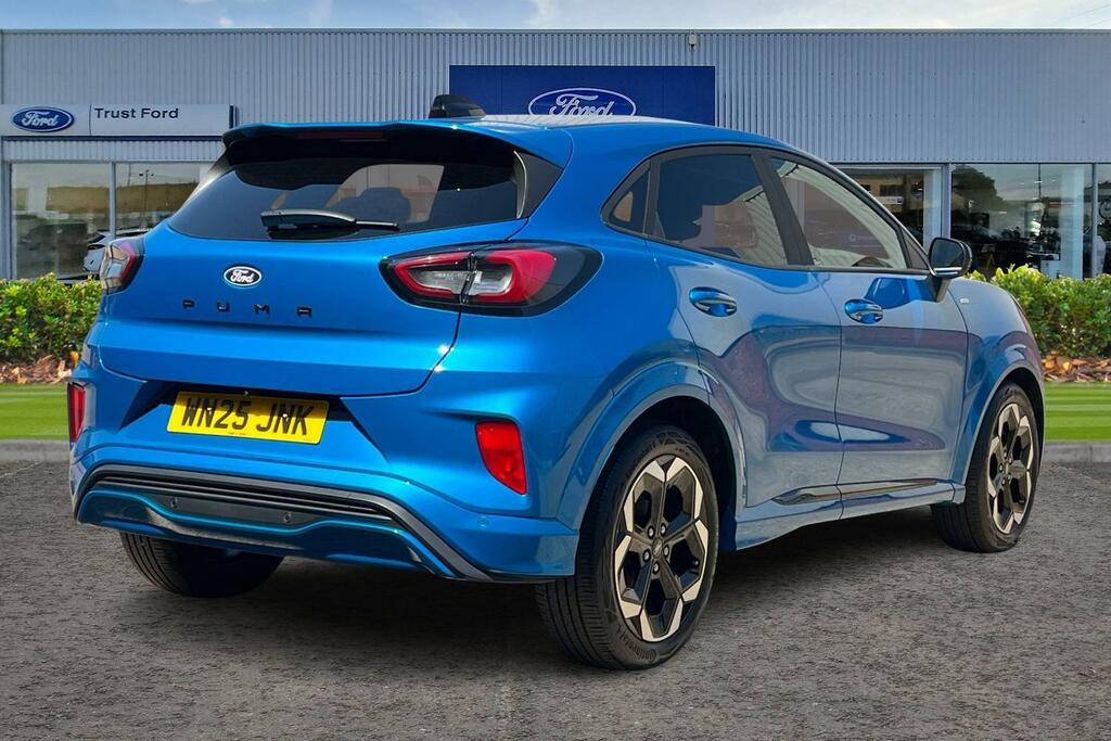 Ford Puma 1.0T Ecoboost Mhev St-line X Suv Hybrid WN25JNK Blue #4
