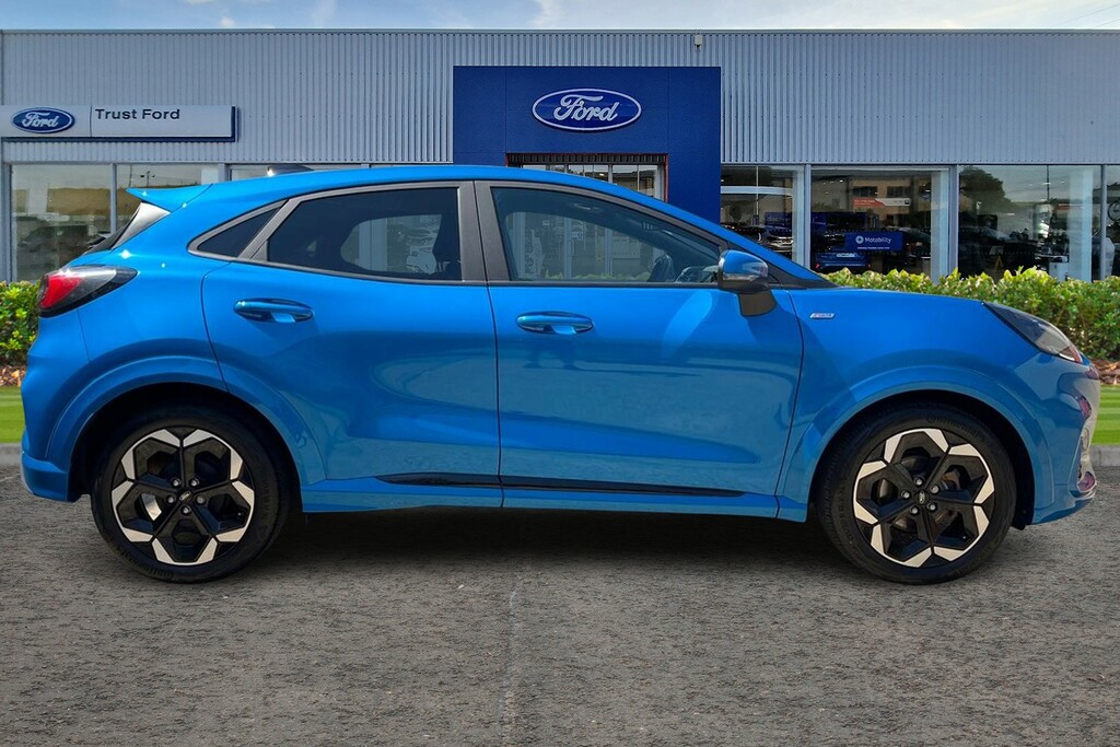 Ford Puma 1.0T Ecoboost Mhev St-line X Suv Hybrid WN25JNK Blue #3