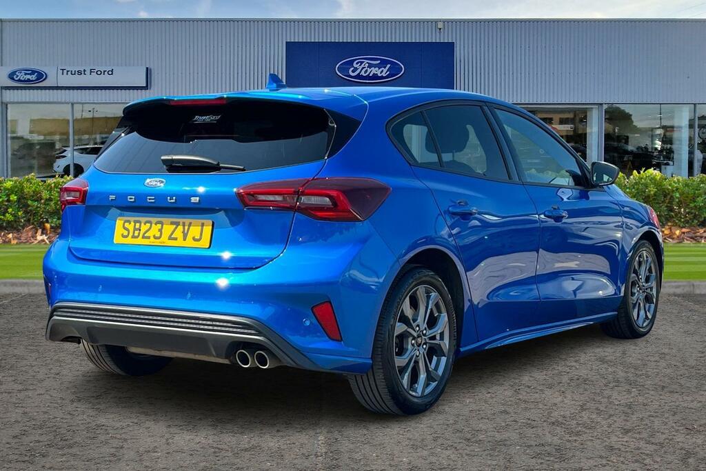 Ford Focus 1.0T Ecoboost St-line Hatchback SB23ZVJ Blue #4