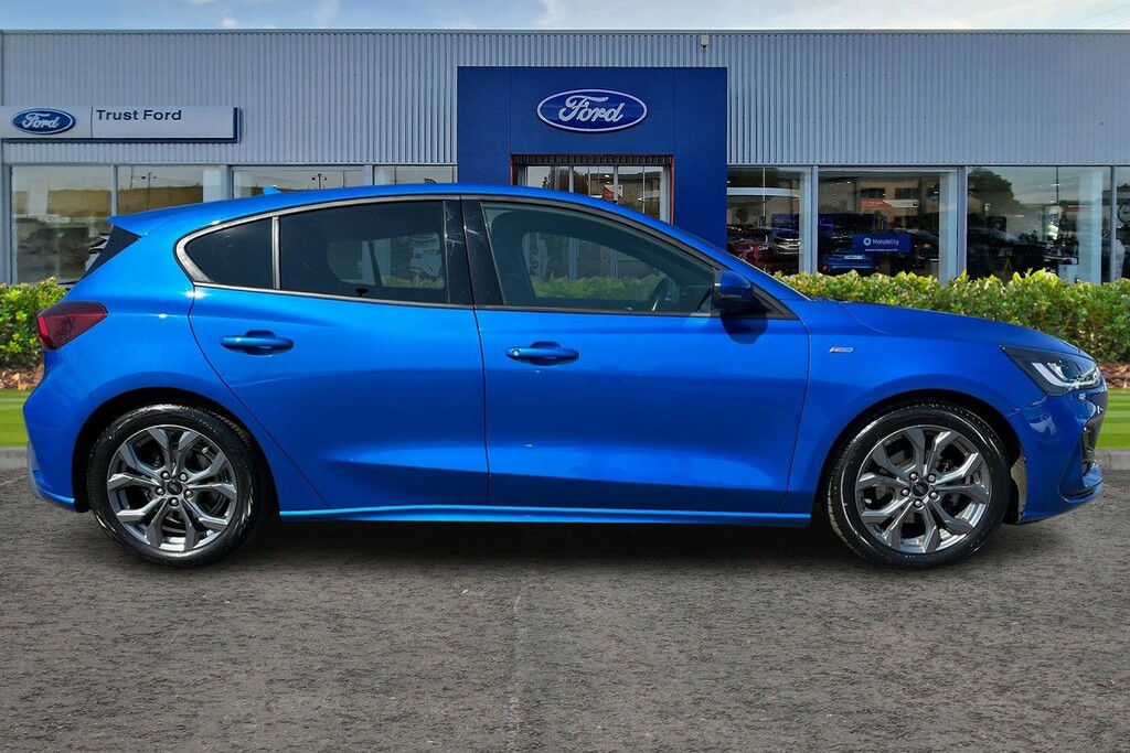 Ford Focus 1.0T Ecoboost St-line Hatchback SB23ZVJ Blue #3