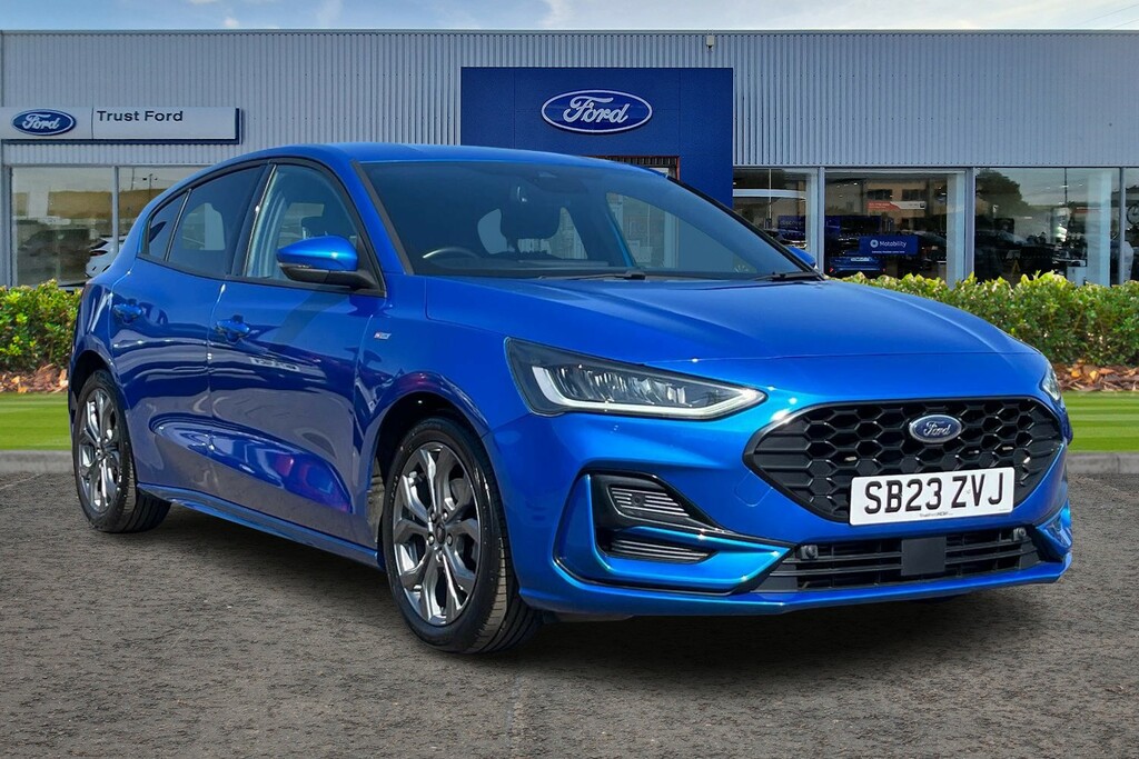 Ford Focus 1.0T Ecoboost St-line Hatchback Blue