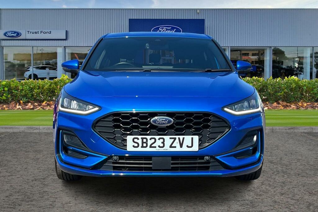 Ford Focus 1.0T Ecoboost St-line Hatchback SB23ZVJ Blue #6