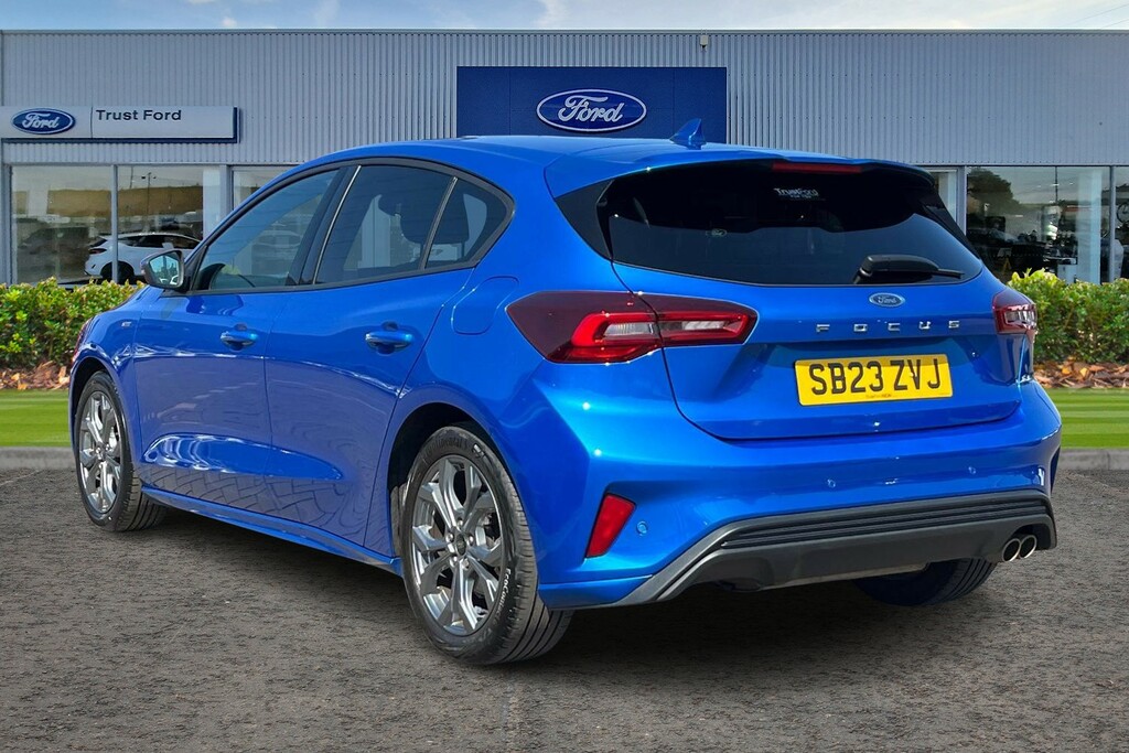 Ford Focus 1.0T Ecoboost St-line Hatchback SB23ZVJ Blue #2