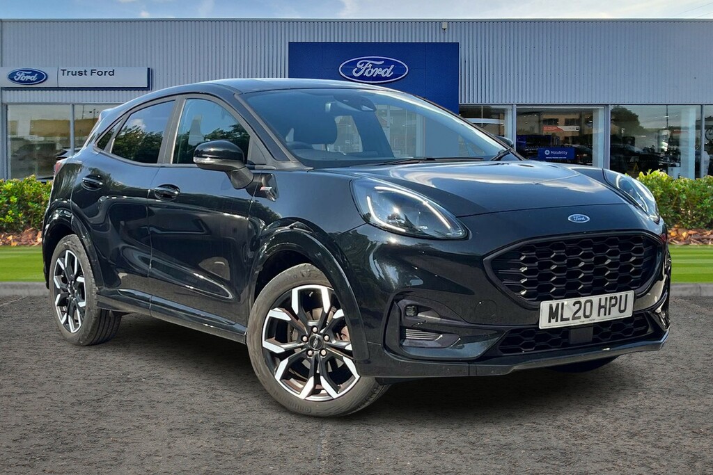 Ford Puma 1.0 Ecoboost Hybrid Mhev St-line X Rear Parkin Black