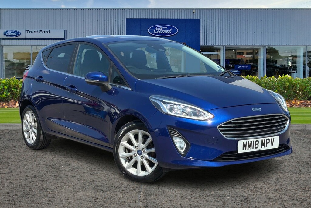 Ford Fiesta 1.0T Ecoboost Titanium Hatchback Blue