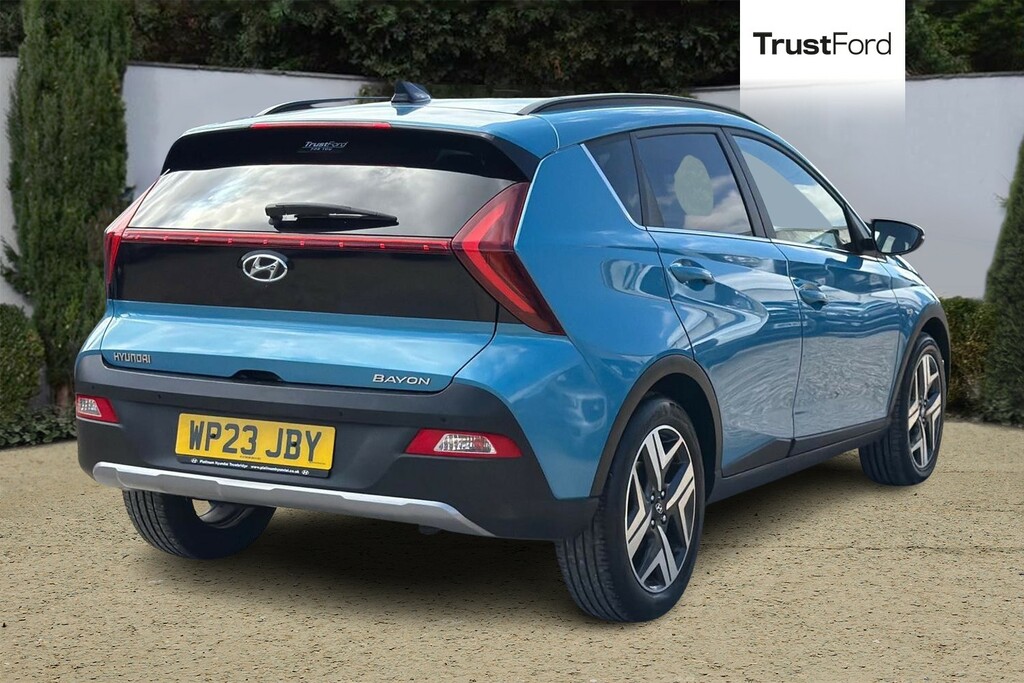 Hyundai Bayon 1.0 Tgdi 48V Mhev Premium Dct Blue #4
