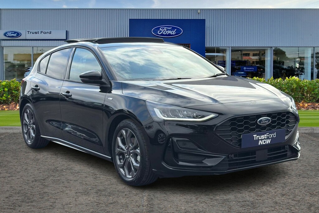 Ford Focus 1.0T Ecoboost Mhev St-line Hatchback Hy Black