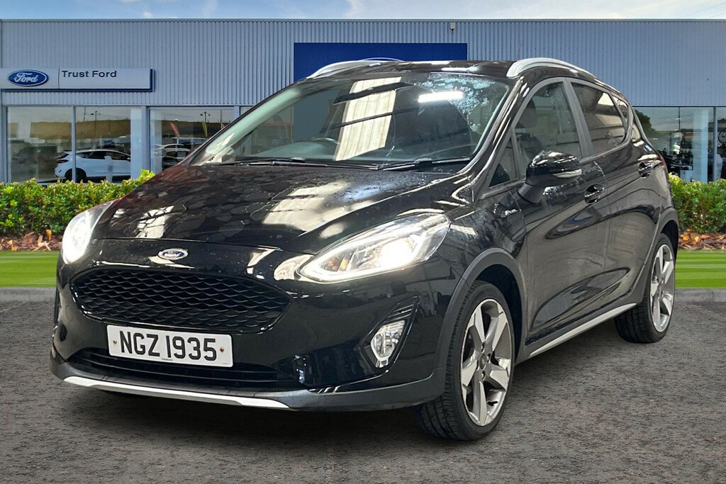 Ford Fiesta 1.0 Ecoboost Active 1 5Dr- Apple Car Play Black #5