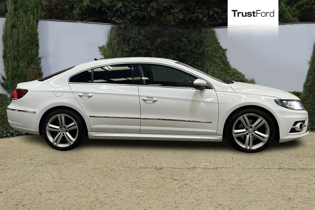 Volkswagen CC 2.0 Tdi 184 Bluemotion Tech R-line Dsg White #3