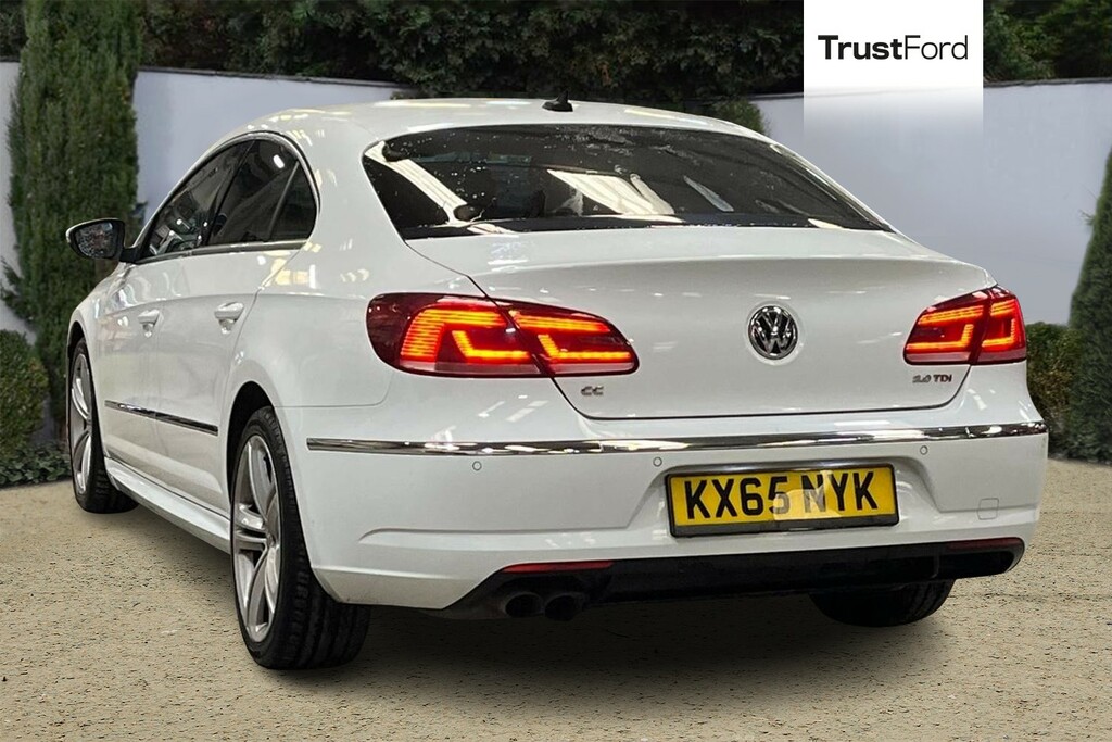 Volkswagen CC 2.0 Tdi 184 Bluemotion Tech R-line Dsg White #2