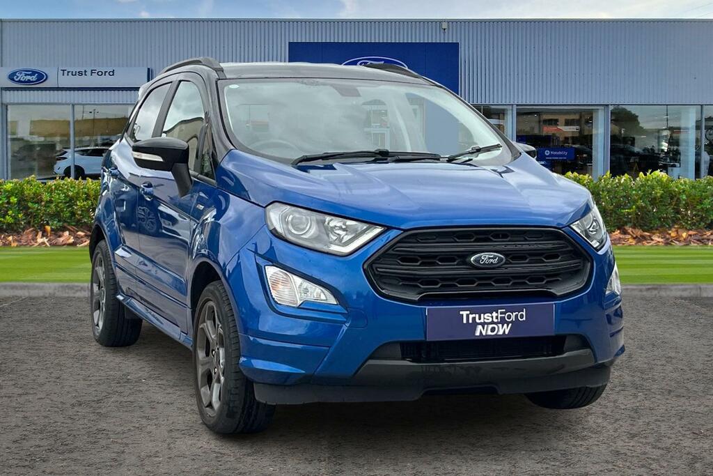 Ford Ecosport 1.0 Ecoboost 125 St-line 5Dr- Parking Sensors Ca Blue