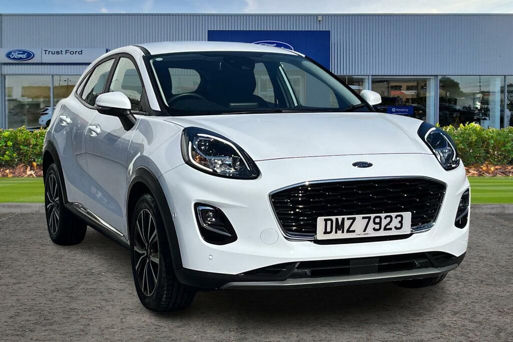 Ford Puma 1.0 Ecoboost Hybrid Mhev Titanium Dct- Parking White