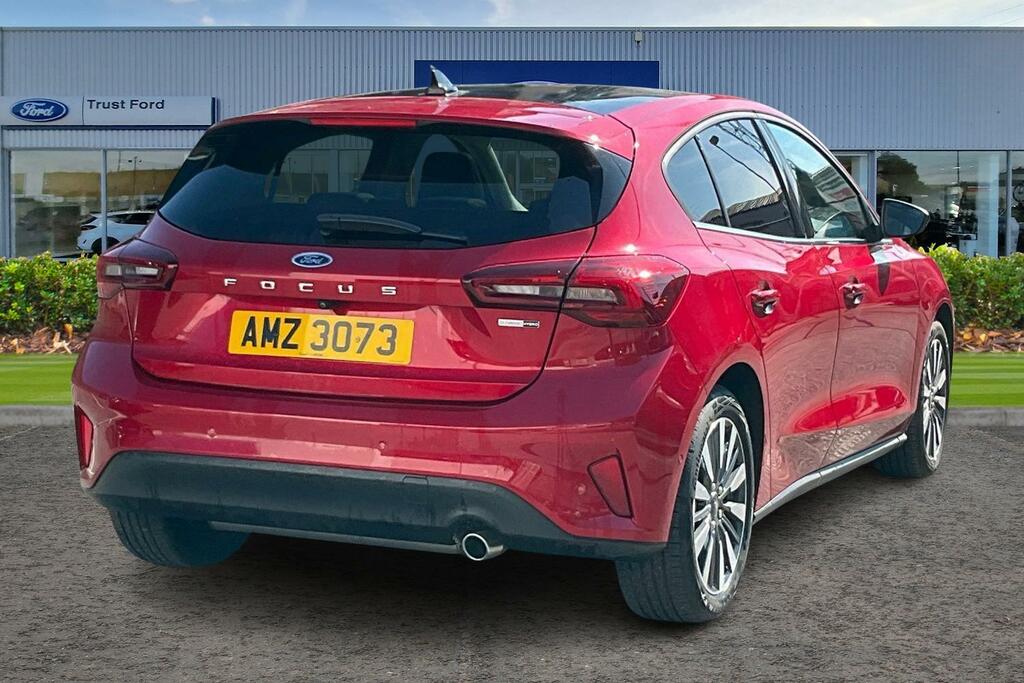 Ford Focus 1.0 Ecoboost Hybrid Mhev 155 Titanium X Red #4