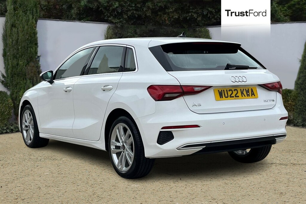 Audi A3 1.0 Tfsi 30 Sport Sportback S Tronic Eu WU22KWA White #2