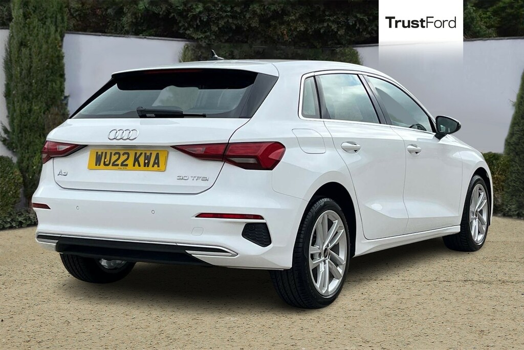 Audi A3 1.0 Tfsi 30 Sport Sportback S Tronic Eu WU22KWA White #4