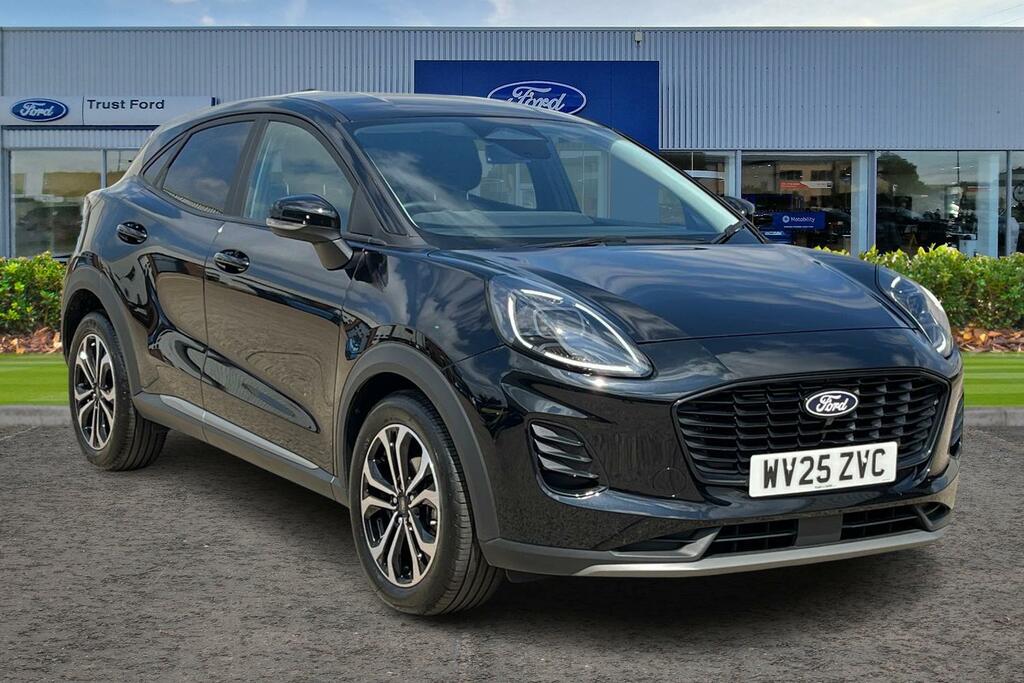 Ford Puma 1.0T Ecoboost Mhev Titanium Suv Hybrid Black