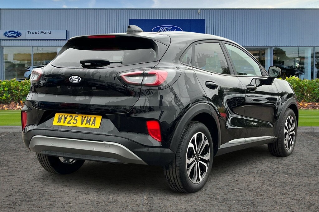 Ford Puma 1.0T Ecoboost Mhev Titanium Suv Hybrid WV25VMA Black #4