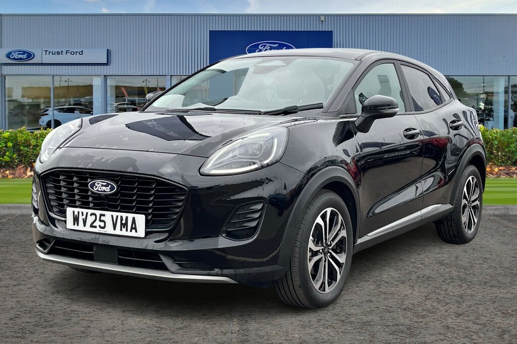 Ford Puma 1.0T Ecoboost Mhev Titanium Suv Hybrid WV25VMA Black #5