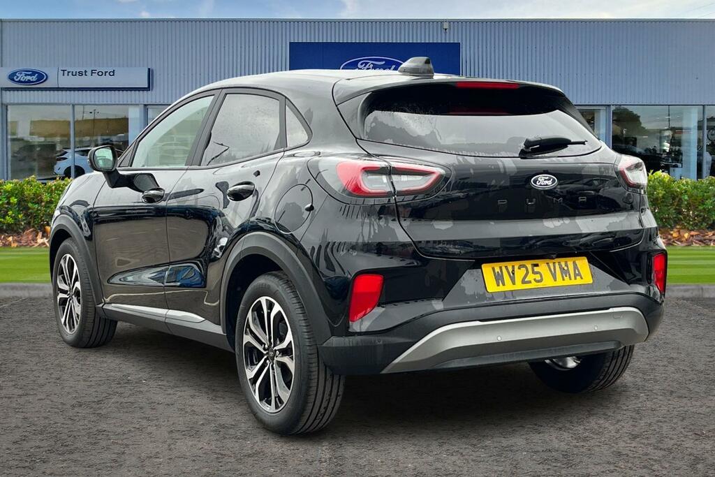 Ford Puma 1.0T Ecoboost Mhev Titanium Suv Hybrid WV25VMA Black #2